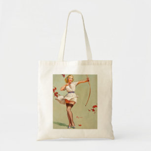 Bogenschützen-Pin-Up-Girl Tragetasche