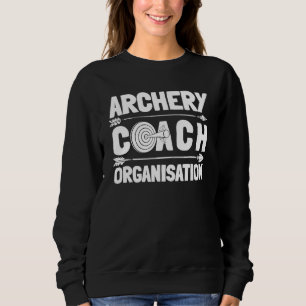 Bogenschützen-Trainer-Organisation Bogenschütze Sweatshirt