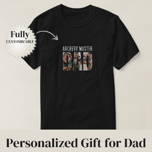 Bogenschützen-Vater T-Shirt