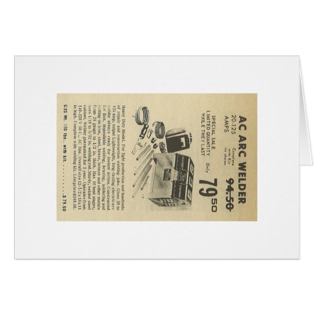 Bogenschweißeranzeige (Vorderseite (Horizontal))