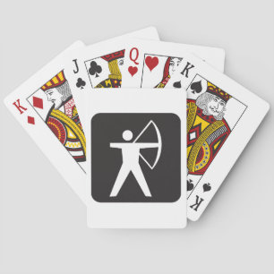 Bogensymbol Spielkarten