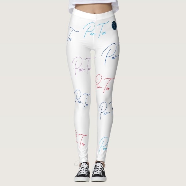 Bogey Bros Apparel Golfing Leggings Fun Par-T-Shir (Vorderseite)