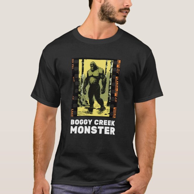 Boggy Creek Monster Sighting Arkansas Fouke Creatu T-Shirt (Vorderseite)