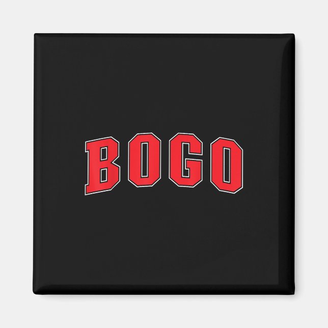 Bogo Philippines Souvenirs Filipinos Bogo Magnet (Vorne)