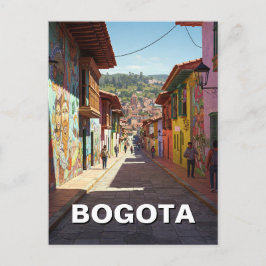 Bogota Colombia La Candelaria Bogotá Postkarte
