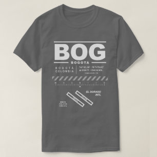 Bogota El Dorado Internationaler Flughafen BOG T - T-Shirt
