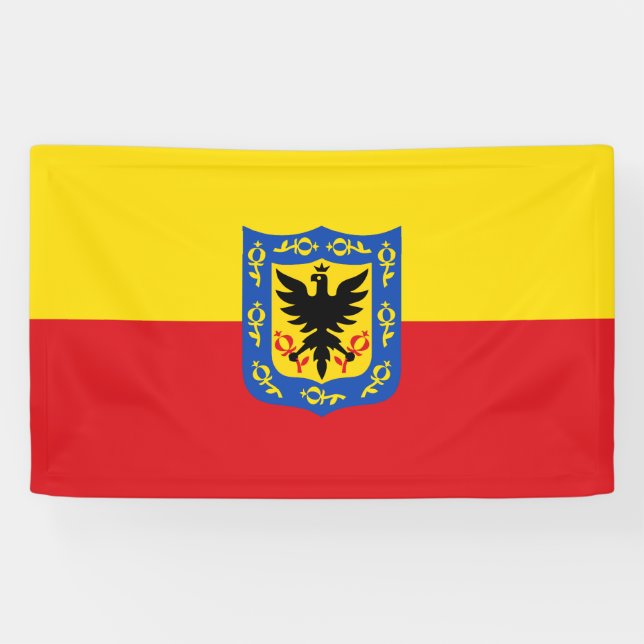 Bogota-Flagge Kolumbien-Symbol Banner (Horizontal)