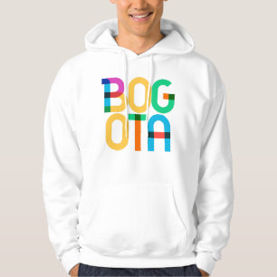 Bogota Kolumbien Pop Kunstbriefe Hoodie