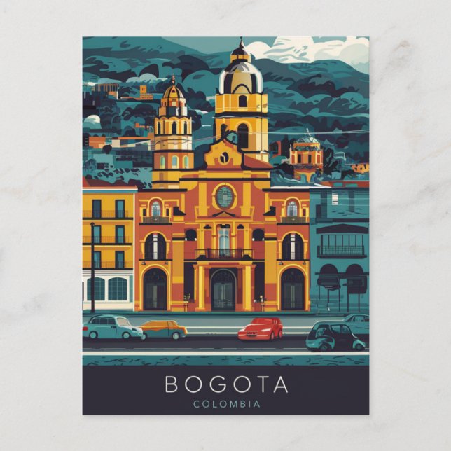 Bogota, Kolumbien Postkarte (Vorderseite)