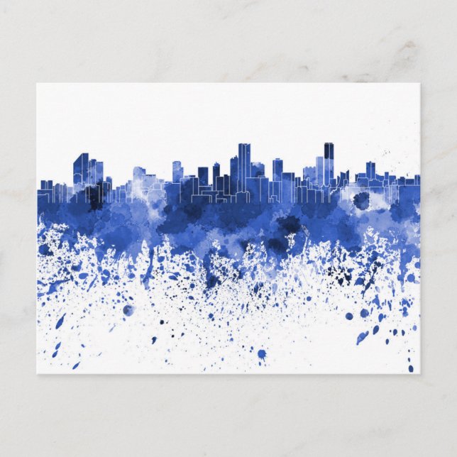 Bogota Skyline Postkarte (Vorderseite)
