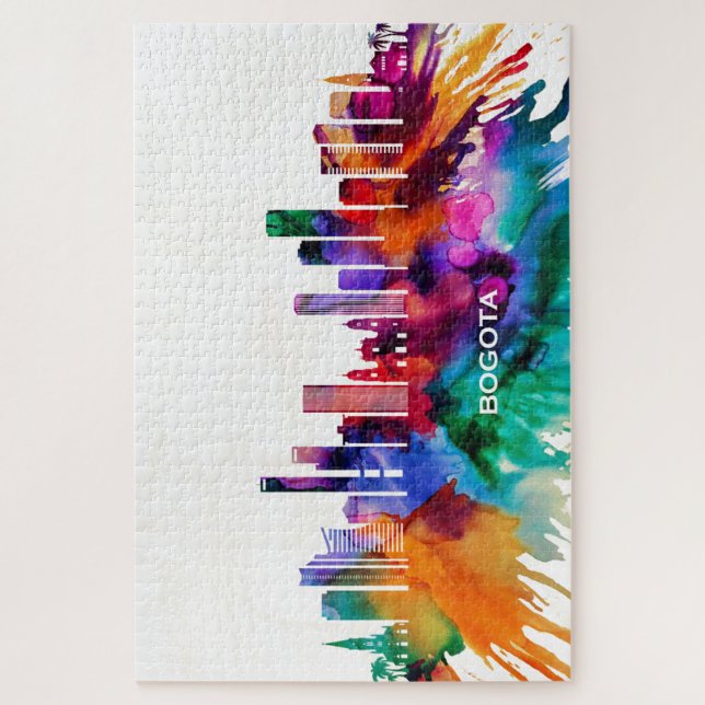 Bogota Skyline Puzzle (Vertikal)