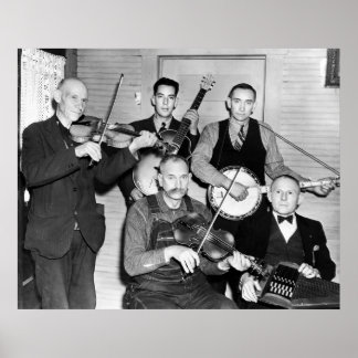 Bogtrotters Band, 1937 Poster