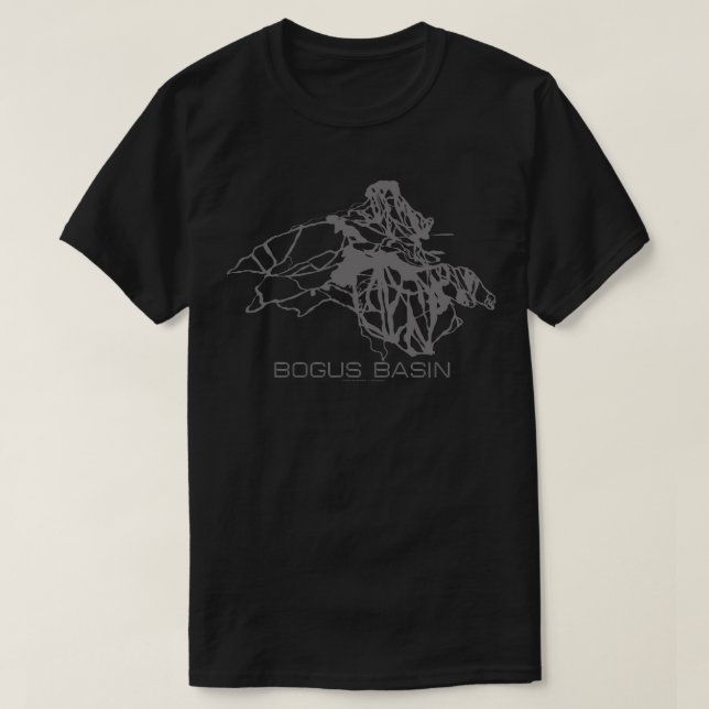 Bogus Basin Resort 3D TShirt (Design vorne)