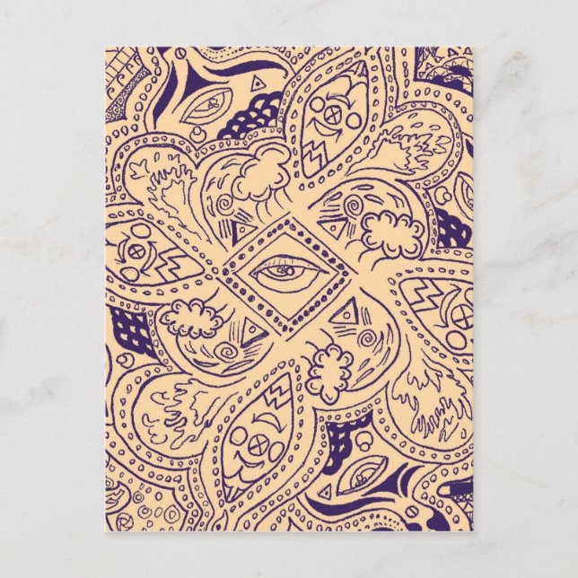 Bohemia Persian Postkarte (Vorderseite)