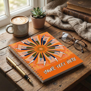 Bohemian Boho floral farbenfroh verspielt Planer