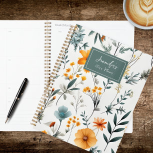 Bohemian Floral Planer