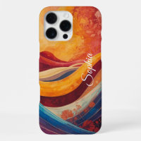 Bohemian Flow – Lebendiger Wellen-Abstrakter Kunst