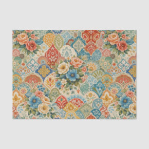 Bohemian Garden Mosaik Seidenpapier