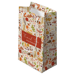 Bohemian Getrocknete Rustikale Florale Herbst Hoch Kleine Geschenktüte
