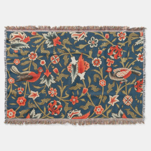 Bohemian Indisch-Persisches Blumenmuster Vintage R Decke