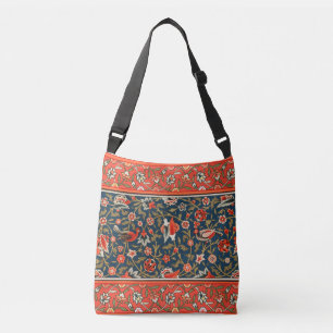 Bohemian Indisch-Persisches Blumenmuster Vintage R Tragetaschen Mit Langen Trägern