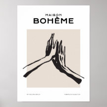 Bohemian-Kunstplakatsammlung