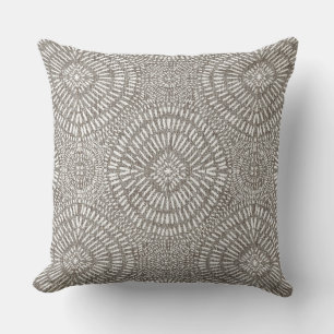 Bohemian Light Taupe-Muster Kissen
