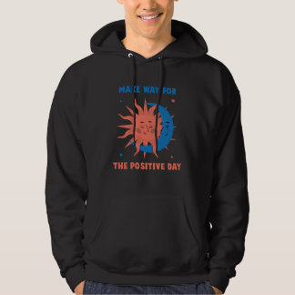 Bohemian  Make Way For Positivity  Reggae  Hippy   Hoodie