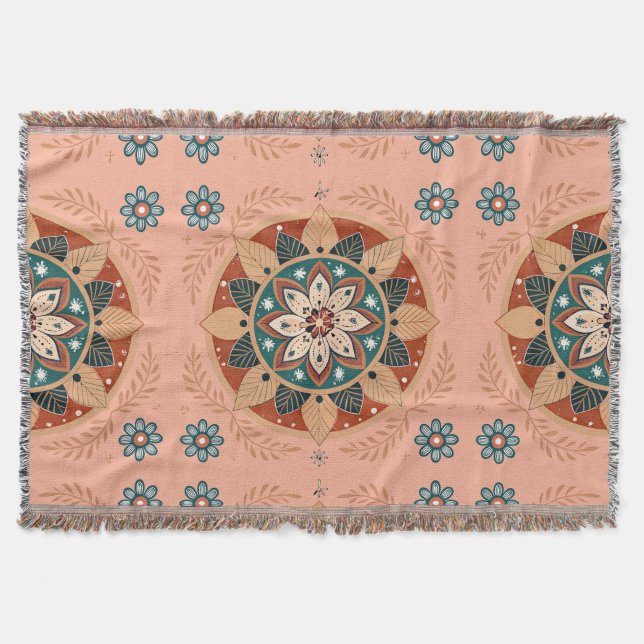 Bohemian Mandala Decke (Vorderseite)