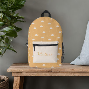 Bohemian Neutral Sun Benutzername Bedruckter Rucksack
