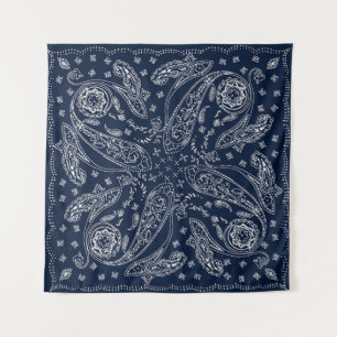 Bohemian Paisley Vintage Druck Wandteppich