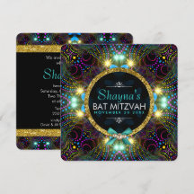 Bohemian Prinzessin Hübsche Lichter Bat Mitzvah