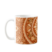 Bohemian Radiance: Terrakotta-Mandala-Keramik