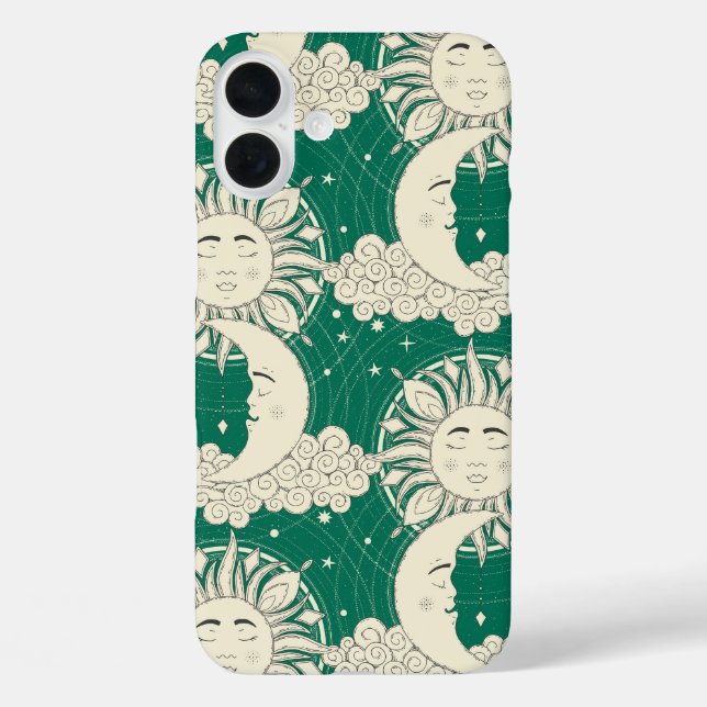 bohemianische Träume grün Case-Mate iPhone Hülle (Rückseite)