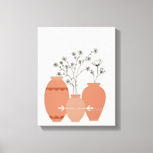 Bohemisch Boho Art Abstrakt Stretched Canvas Print Leinwanddruck