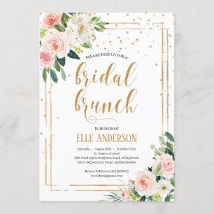 Bohemisch boho Bridal Brunch Boho Einladung