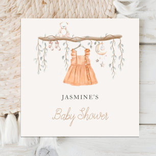 Bohemisch Boho Clothes Girl Babydusche Serviette