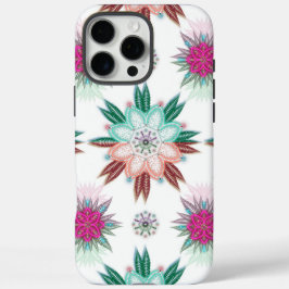 Bohemisch Breeze Mandala Blume iPhone 16 Pro Max Hülle
