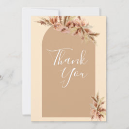 Bohemisch Bridal/Baby Vielen Dank Einladung