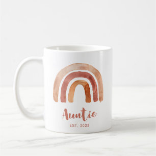 Bohemisch Burnt Orange Rainbow Auntie Kaffee Kaffeetasse