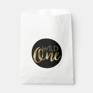 Bohemisch Chic Wild Child   Tribal Gold Foil Geschenktütchen