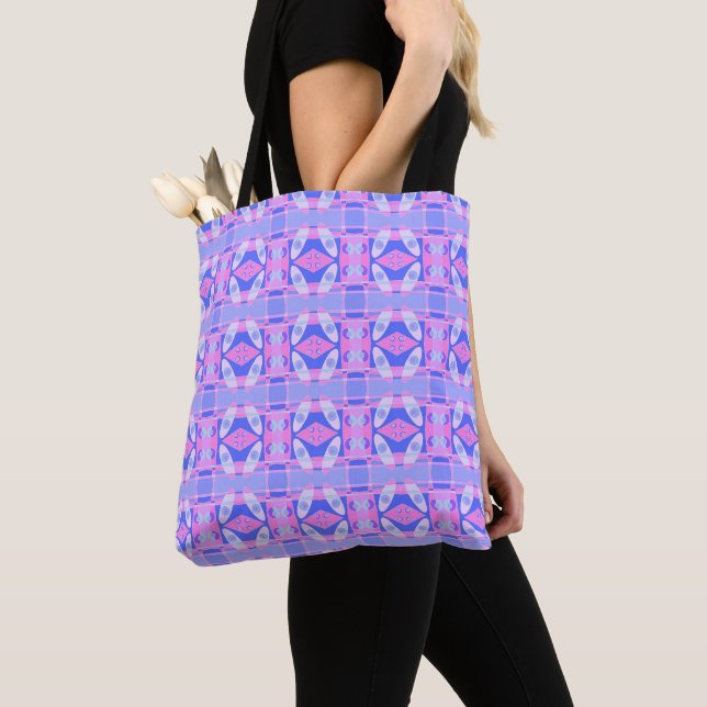Bohemisch Chintz 69 Pink Blue Periwinkle (Von Nahem)