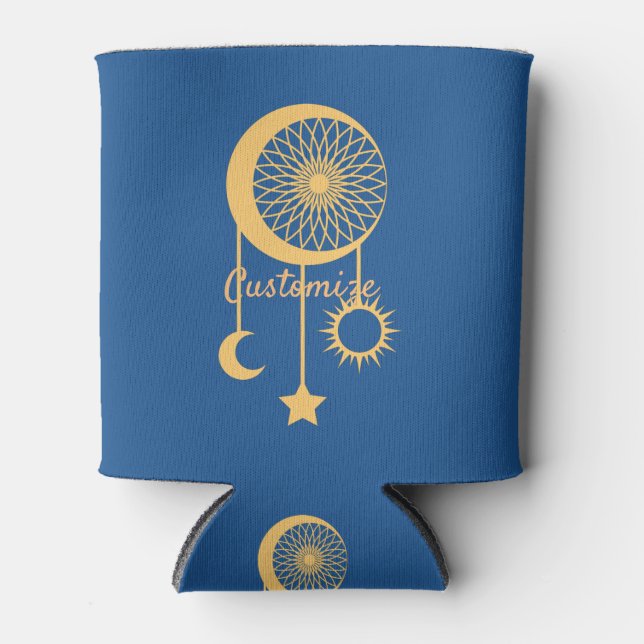 Bohemisch Dream Catcher Thunder_Cove Dosenkühler (Vorderseite)