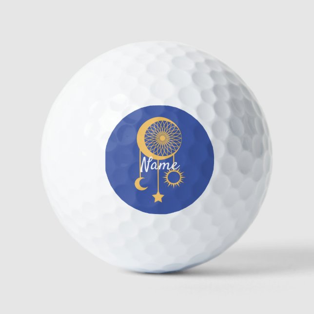 Bohemisch Dream Catcher Thunder_Cove Golfball (Vorderseite)