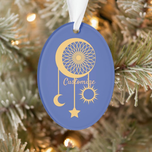 Bohemisch Dream Catcher Thunder_Cove Ornament (Baum)