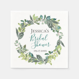 Bohemisch Gartenfolienkrez Personalisiert Serviette