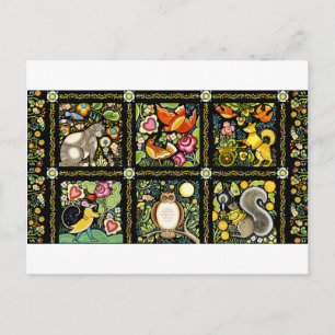 Bohemisch MOOSHKA-DESIGN Postkarte