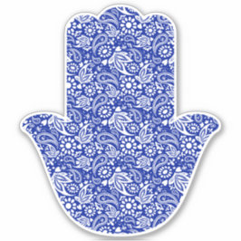 Bohemisch Motif Hamsa Hand Aufkleber