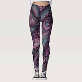 Bohemisch Paisley no 11 Leggings