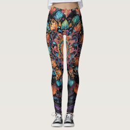 Bohemisch Paisley no 3 Leggings